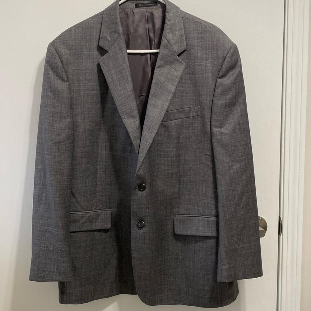 🚨Mens Van Heusen Suit Separates Jacket Coat 100% Wool